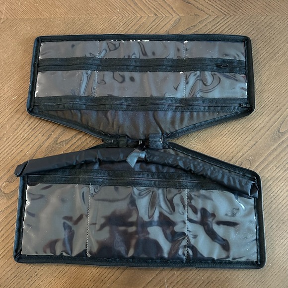 Travel Tapestry‎ Jewelry Bag Multi Pocket Compact Travel Storage Hanger - Picture 4 of 5